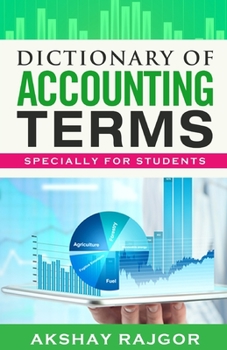 Paperback Dictionary of Accounting Terms: Specially for Students Book
