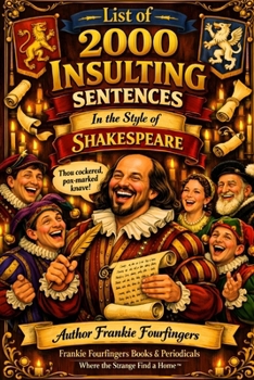 Paperback 2000 Insulting Sentences: In the Style of Shakespeare Book