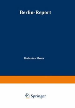Paperback Berlin-Report: Eine Wirtschaftsregion Im Aufschwung [German] Book