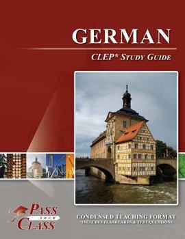 Paperback German CLEP Test Study Guide Book