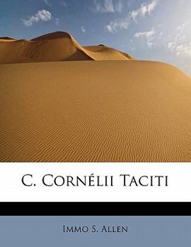 Paperback C. Corn LII Taciti [Latin] Book