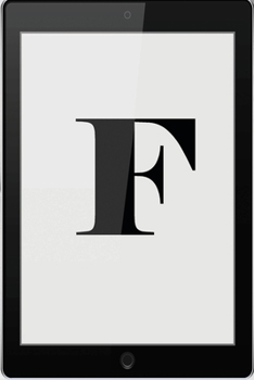 Paperback F: Personalized College Ruled Pages Notebook Journal Modern Black Tablet Tech Theme Bjournal Notepad Initial Monogram Let Book