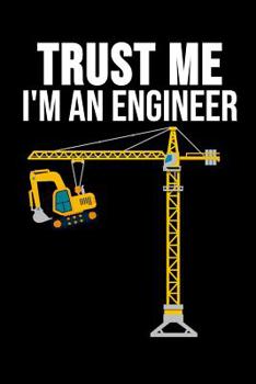 Paperback Trust Me I'm An Engineer: 6 x 9 Dotted Dot Grid Notebook for Engineers & Math Lover Book