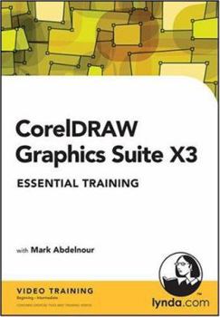 CD-ROM CorelDRAW Graphics Suite X3 Essential Training Book