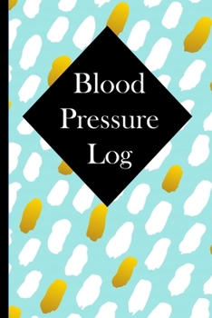 Paperback Blood Pressure Log Book