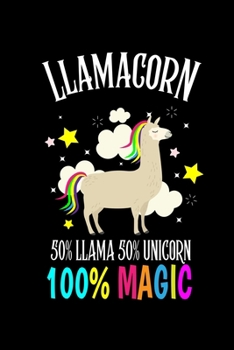 Notizbuch: Kalender 2020 Lama Llamacorn Einhorn Alpaka Kawaii Bunt Geschenk 120 Seiten, 6X9 (Ca. A5), Jahres-, Monats-, Wochen- & Tages-Planer (German Edition)