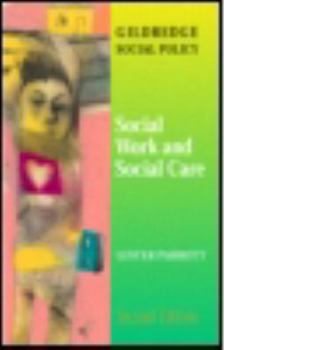 Paperback Social Work and Social Care Book