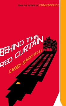 Hardcover Behind The Red Curtain: Large Print Hardcover Edition [Large Print] Book