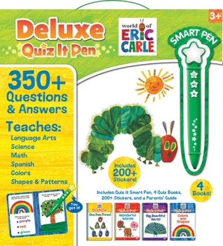 Misc. World of Eric Carle: Deluxe Quiz It Pen Sound Book Set [With Battery] Book