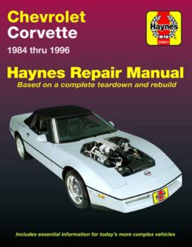 Paperback Chevrolet Corvette 1984-96 Book