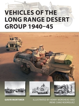 Paperback Vehicles of the Long Range Desert Group 1940-45 Book