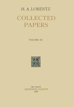 Paperback Collected Papers: Volume IX Book