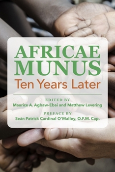 Paperback Africae Munus: Ten Years Later Book