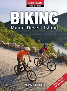 Paperback Biking Mount Desert Island: Pocket Guide Book