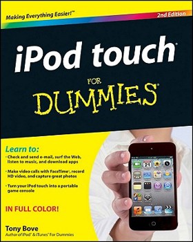 Paperback iPod Touch for Dummies Book