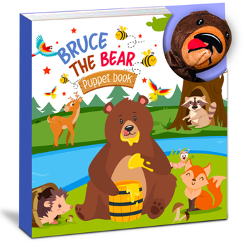 Bruce The Bear - Puppet Book (Board Book)