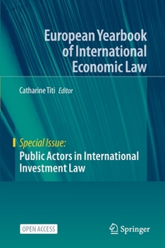 Paperback Public Actors in International Investment Law Book