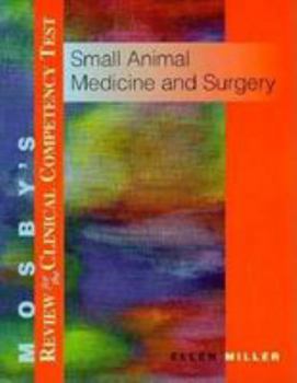 Hardcover Mosby's Review for the Clinical Competency Test: Small Animal Medicine & Surgery Book