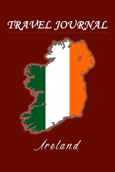 Travel Journal Ireland 50 Half Blank Pages