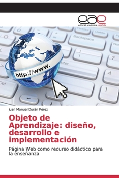 Paperback Objeto de Aprendizaje: diseño, desarrollo e implementación [Spanish] Book