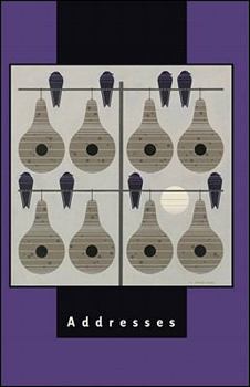 Spiral-bound Charley Harper Condominimum Address Book