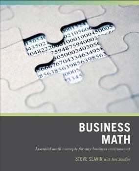 Paperback Wiley Pathways Business Math Book