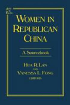 Paperback Women in Republican China: A Sourcebook: A Sourcebook Book