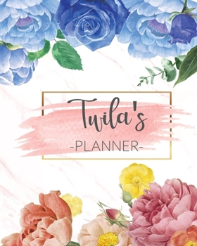 Twila's Planner: Monthly Planner 3 Years January - December 2020-2022 | Monthly View | Calendar Views Floral Cover - Sunday start