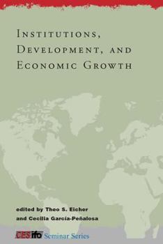 Hardcover Institutions, Development, and Economic Growth Book