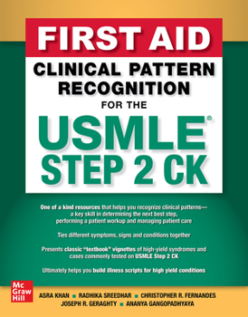 Paperback First Aid Clinical Pattern Recognition for the USMLE Step 2 Ck Book