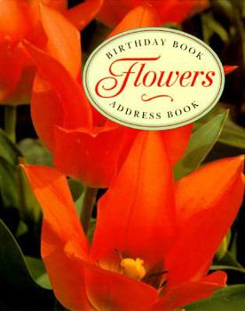 Hardcover Diary & Address Book Gift Set: Flowers Book