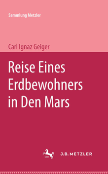 Paperback Reise Eines Erdbewohners in Den Mars [German] Book