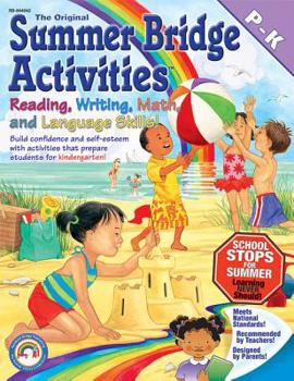Paperback Summer Bridge Activities(r), Grades Pk - K [With Punch-Out Flash Cards] Book
