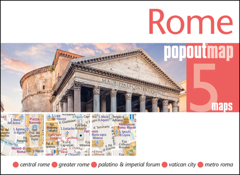 Map Rome Popout Map Book