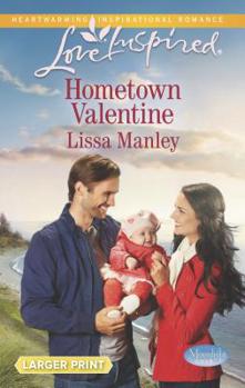 Mass Market Paperback Hometown Valentine [Large Print] Book