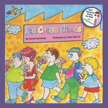 Paperback Ice Cream Clouds: Children book