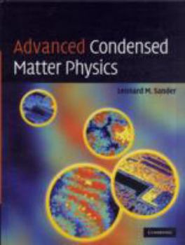 Hardcover Advanced Condensed Matter Physics Book