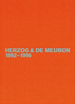 Hardcover Herzog & de Meuron 1992-1996 [German] Book