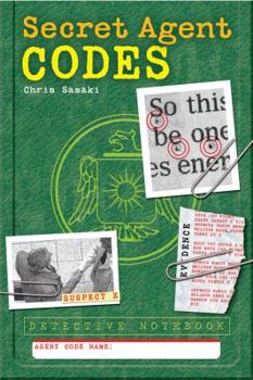 Spiral-bound Detective Notebook: Secret Agent Codes Book