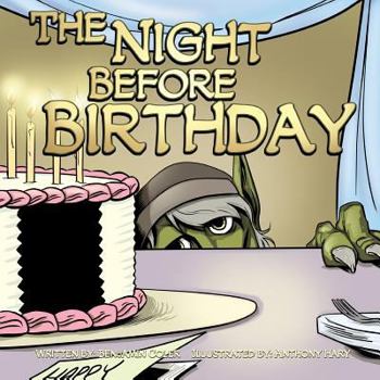 Paperback The Night Before Birthday: Children's Book & Coloring Book