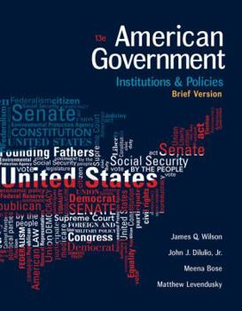 Paperback American Government: Institutions and Policies, Brief Version Book