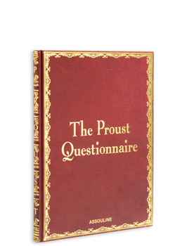 Hardcover The Proust Questionnaire Book