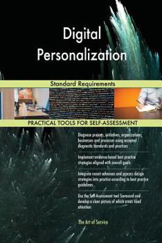 Paperback Digital Personalization Standard Requirements Book