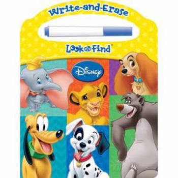 Board book Disney Classics Write And Erase Look And Find Book