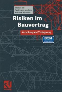 Paperback Risiken Im Bauvertrag: Verteilung Und Verlagerung [German] Book