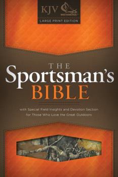 Imitation Leather Sportsman's Bible-HCSB-Large Print [Large Print] Book