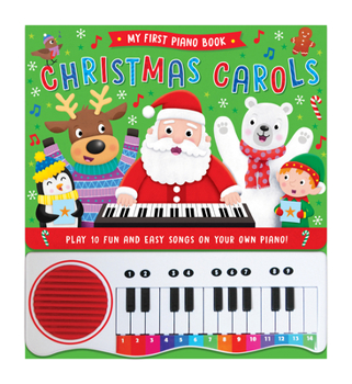 Board book Piano Book: Christmas Carols Book