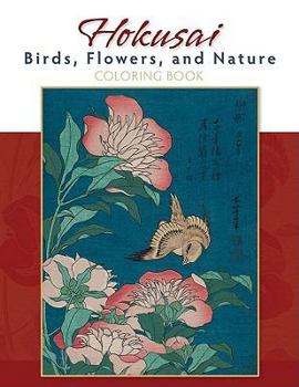 Paperback Hokusai Birds Flowers & Nature Book