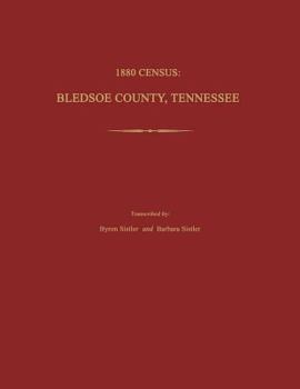 Paperback 1880 Census, Bledsoe County, Tennessee Book