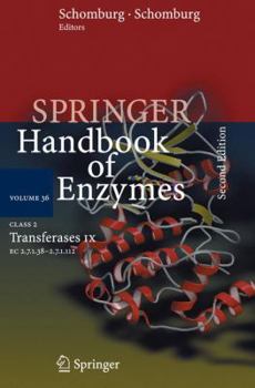 Paperback Class 2 . Transferases IX: EC 2.7.1.38 - 2.7.1.112 Book
